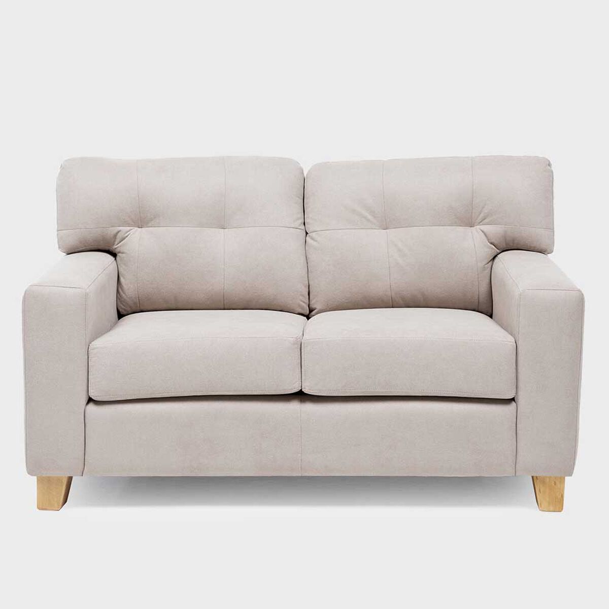 Sof&aacute; Almore Niza Tela 2 Cuerpos Beige