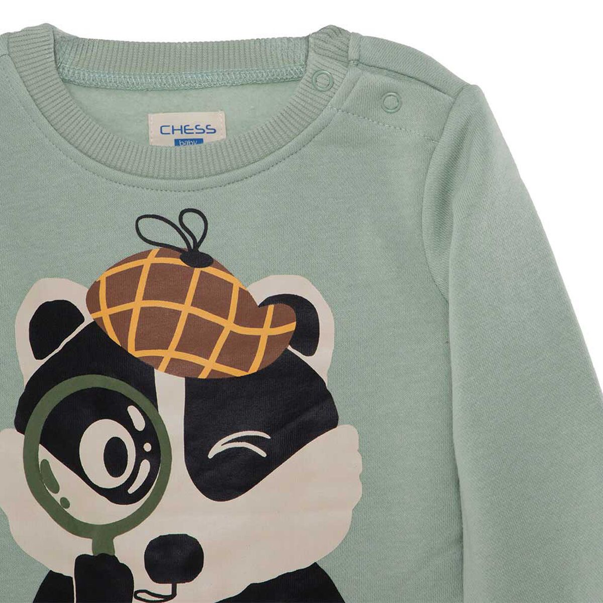 Conjunto Poler&oacute;n+Pantal&oacute;n de Algod&oacute;n Chess Baby