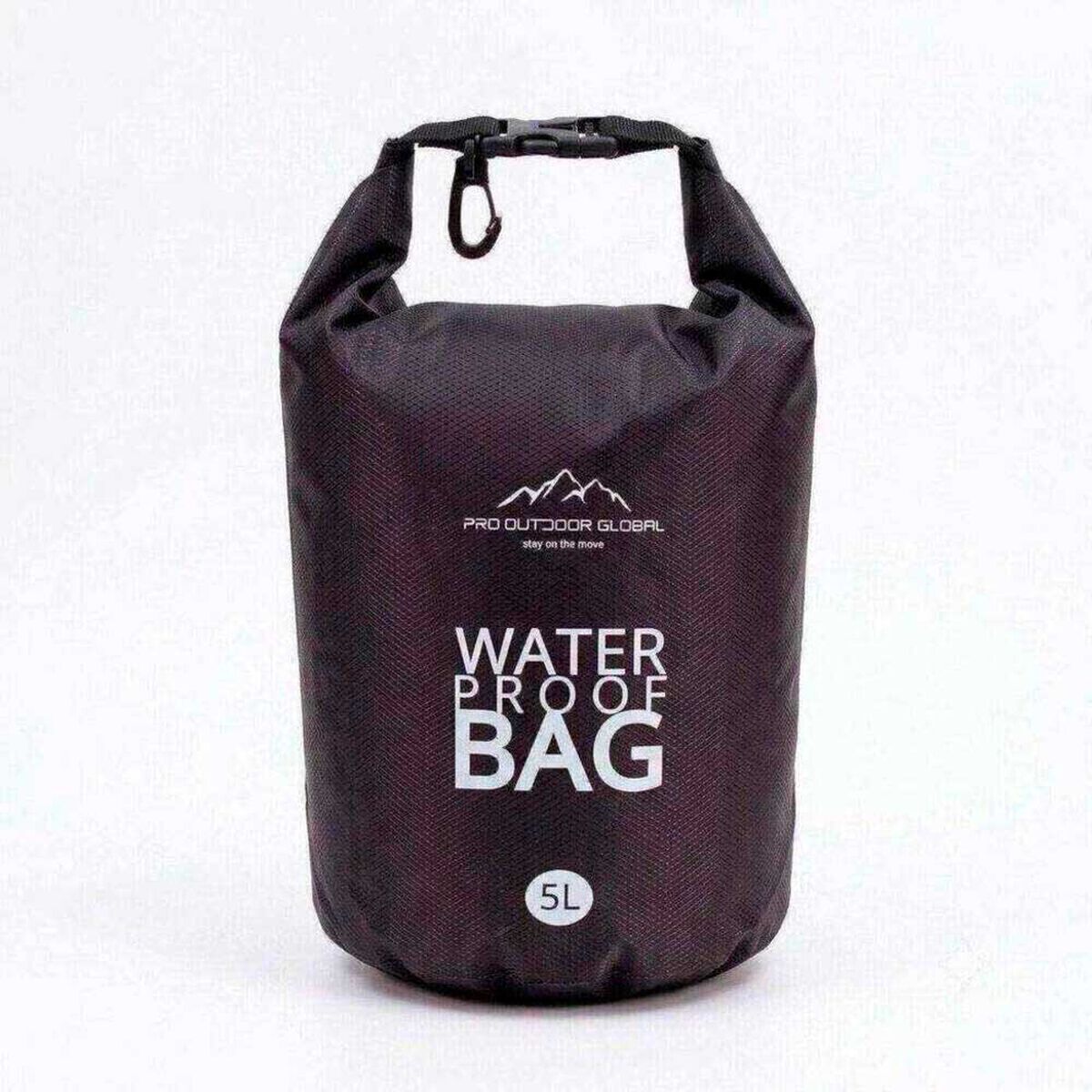 Bolso Impermeable Flotante Outdoor 5L Negra Pro Outdoor