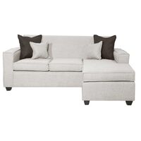 Sofá Seccional Black Factory Berta 4 Cuerpos Crudo