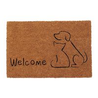 Limpiapiés Idetex Coco Pets 45 x 75 cm Café