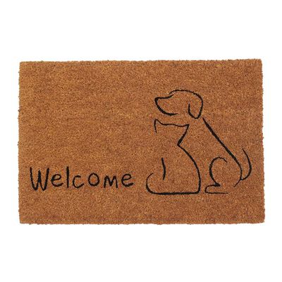 Imagen 1 del producto Limpiapiés Idetex Coco Pets 45 x 75 cm Café