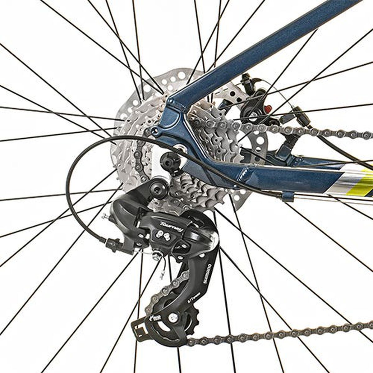 MODELO SUNPEED ZERO ARO 27,5 AZUL AMARILLA M