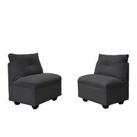 2 Butacas Sofás Home Mateo Grafito