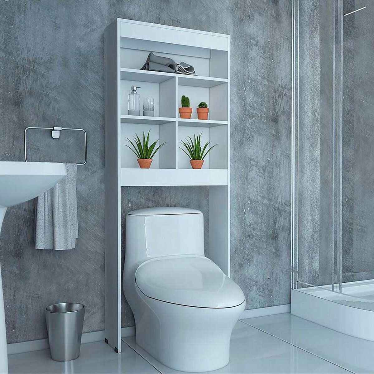 Mueble Ahorrador de Espacio TuHome Bath 20