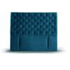 Respaldo Latam Home King Brescia Tela Velvet Azul