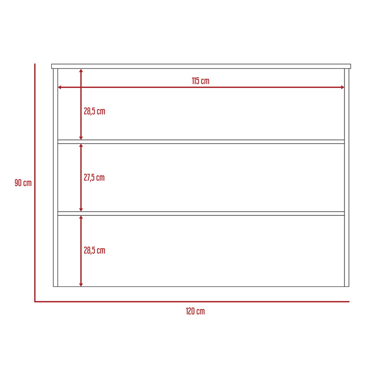Mueble Cocina 54 + Barra de Cocina + Optimizador TuHome Kitchen