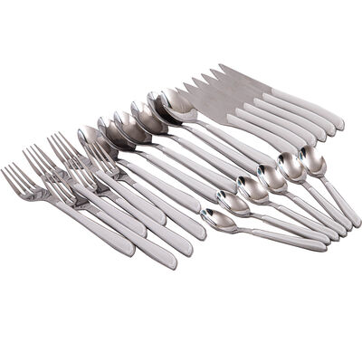 Imagen 1 del producto Juego de Cuchillería Doral Colorful 24 Piezas Gris