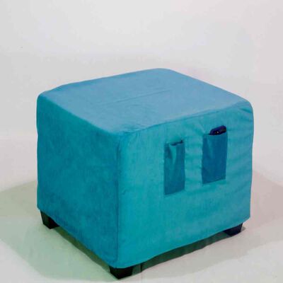 Imagen 1 del producto Pouff Cabsur Sorrento Turquesa