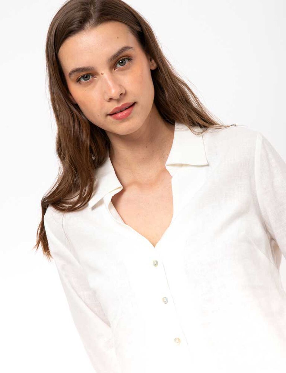 Blusa Lino Mujer Zibel