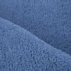 Frazada Sherpa Casanova 1,5 Plazas Liso Azul