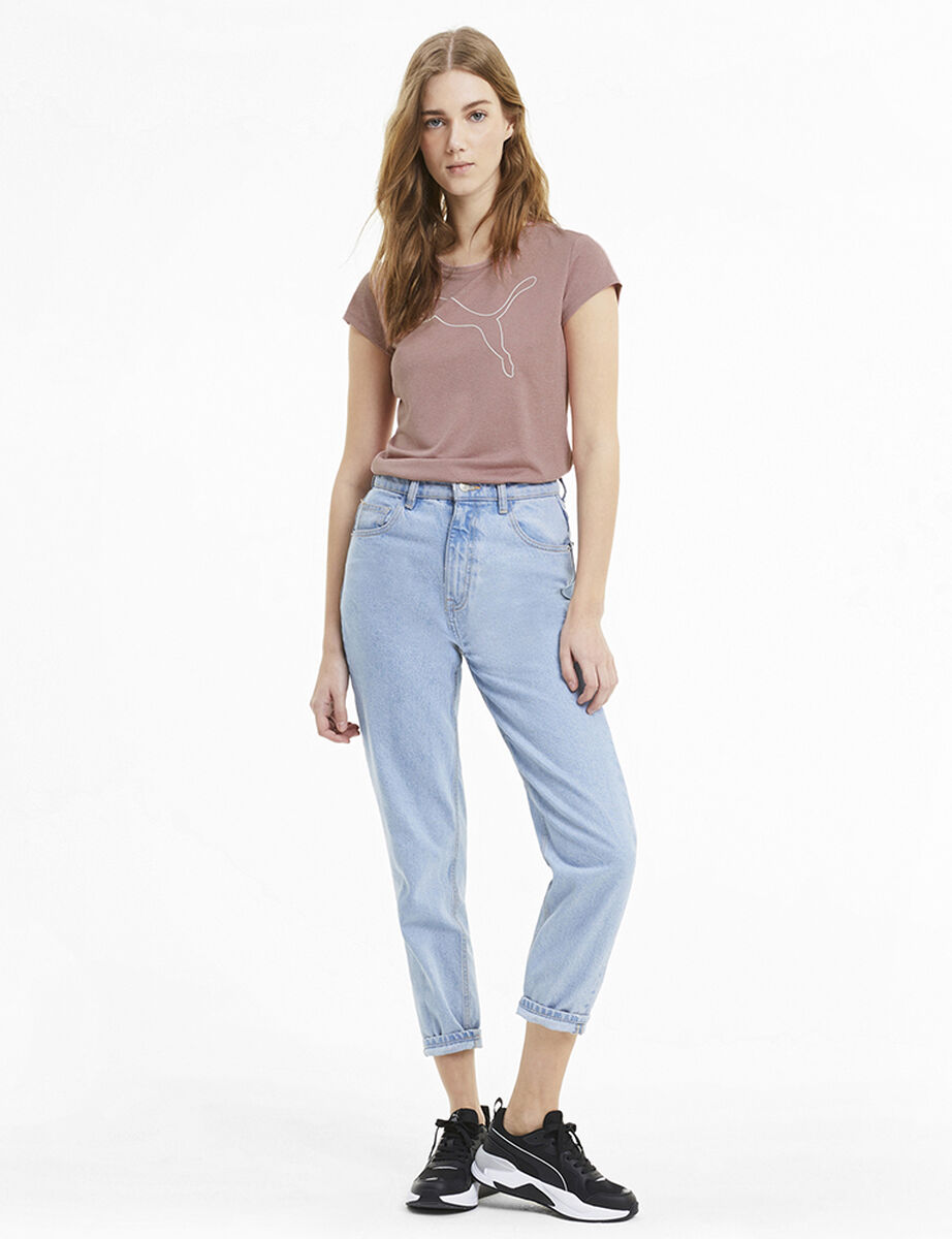 Polera Mujer Puma Heather Tee