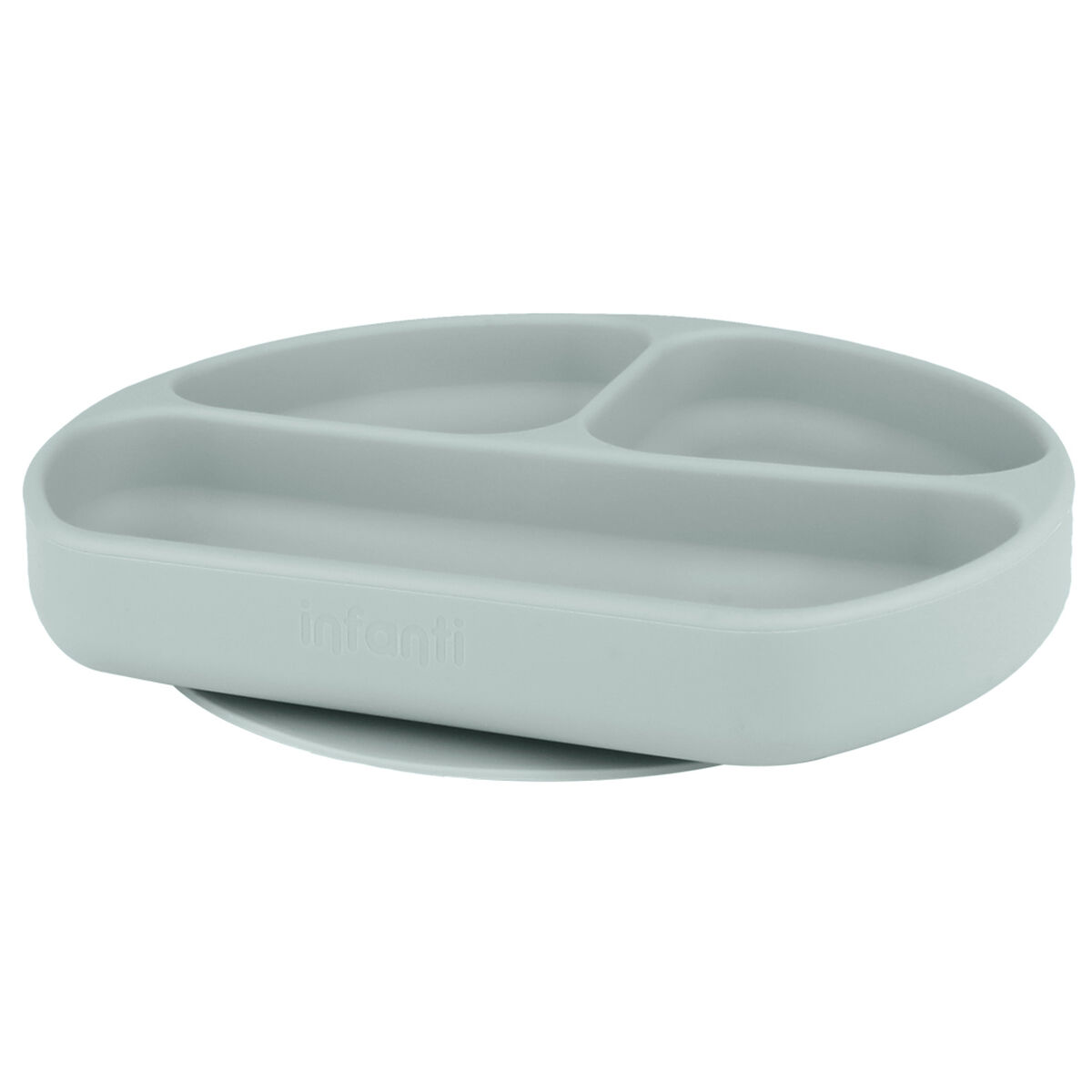 Plato con Divisiones Azul Infanti