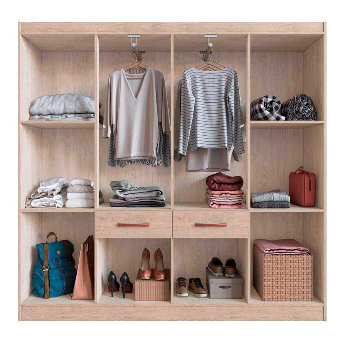 Cl&oacute;set Altavision 588008 8 Puertas 2 Cajones Arena