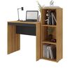 Escritorio + Librero Mons Home Office Mel/Preto