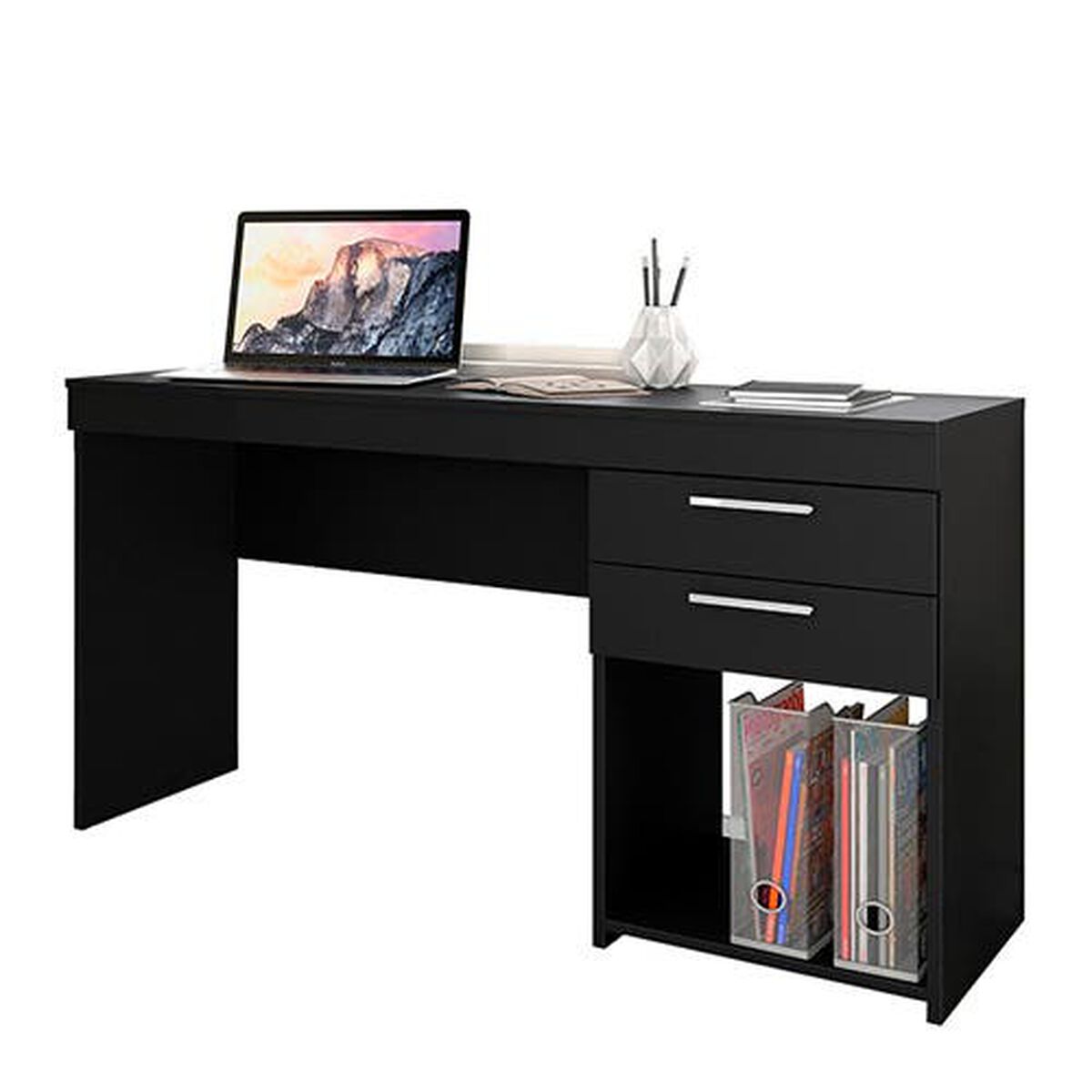 Escritorio Home Mobili Griego Negro