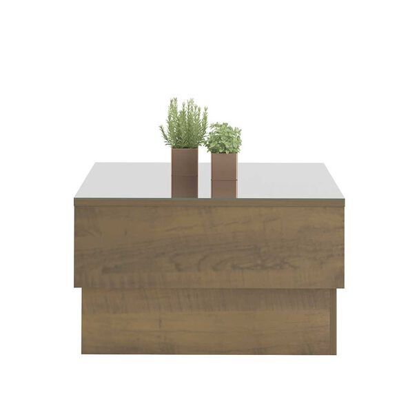 Mesa de Centro Espejo Rodler Paratti Café Pino