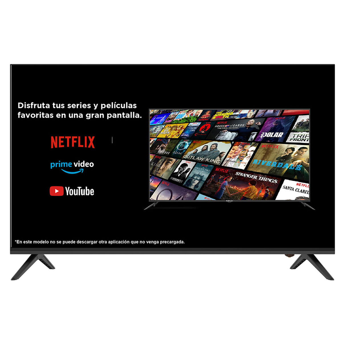 LED 58" Caixun CS58F2USM Smart TV 4K UHD