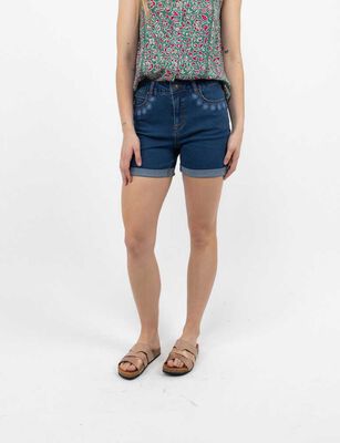 Imagen 1 del producto Short Mujer Alma Azul, Blanco, Negro