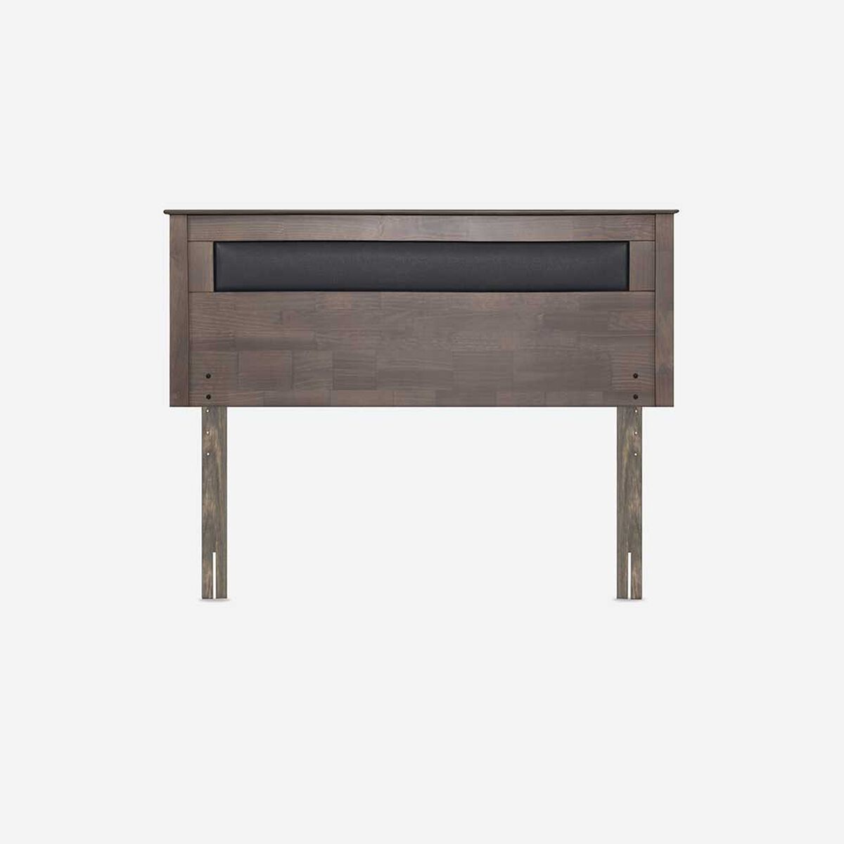 Cama Europea Rosen Base Dividida 2 Plazas New Ergo T + Respaldo Ferrera Gris