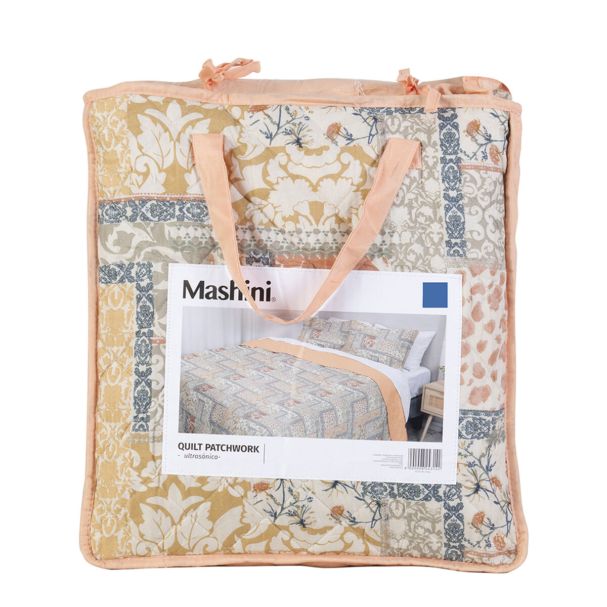 Cubrecama Mashini 2 Plazas Estampado Gales