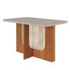 Juego de comedor Decocasa Louis 4 Sillas Off White