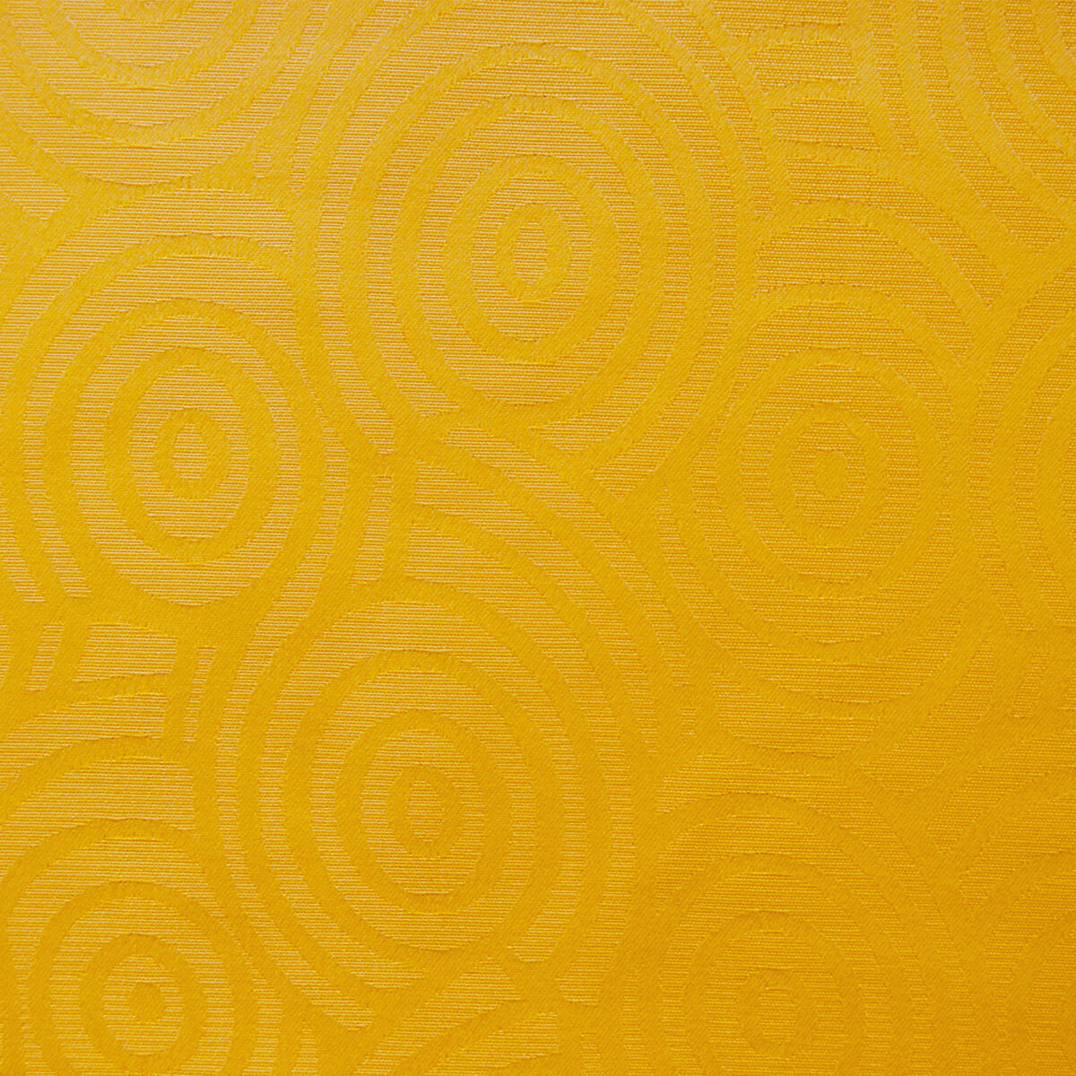 Set Cortinas Jacquard-Argolla Nogal Amarillo 140X220+5 Cm