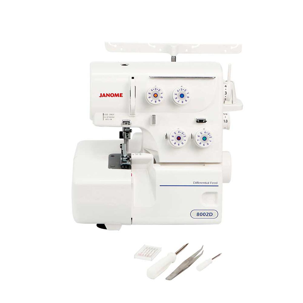 Combo Máquina de Coser Janome Easy Jeans + Overlock 8002D