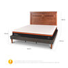 Cama Europea Curve CIC King Bee Comfort + Respaldo