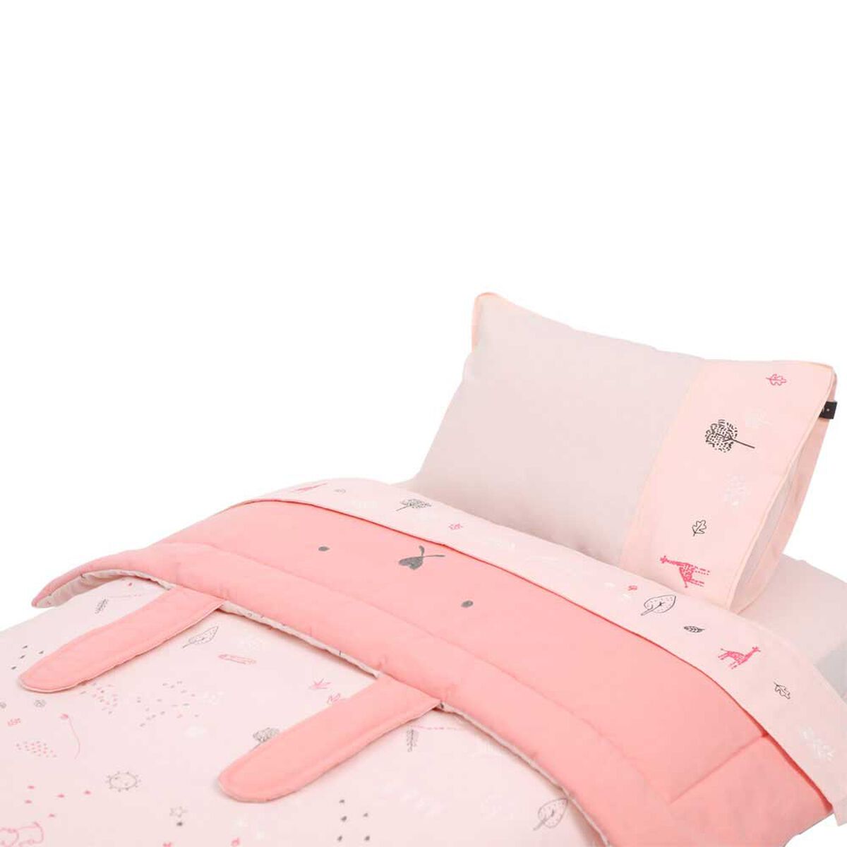 Set Cuna Colecho Rosado Infanti