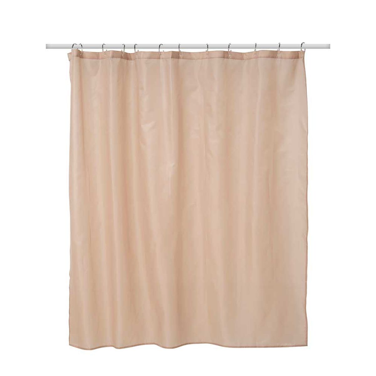 Set Cortina de Baño 4 Piezas Mashini Liso Arena