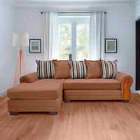 Sofá Seccional Living Factory Arizona 4 Cuerpos Beige