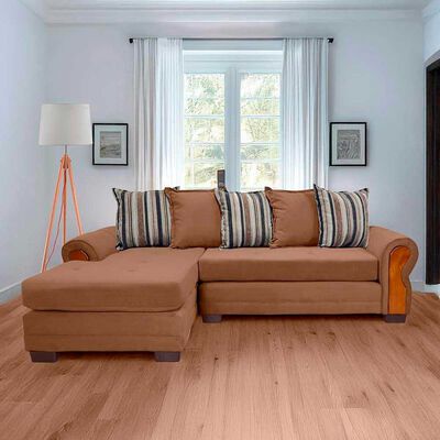 Sofá Seccional Living Factory Arizona 4 Cuerpos Beige