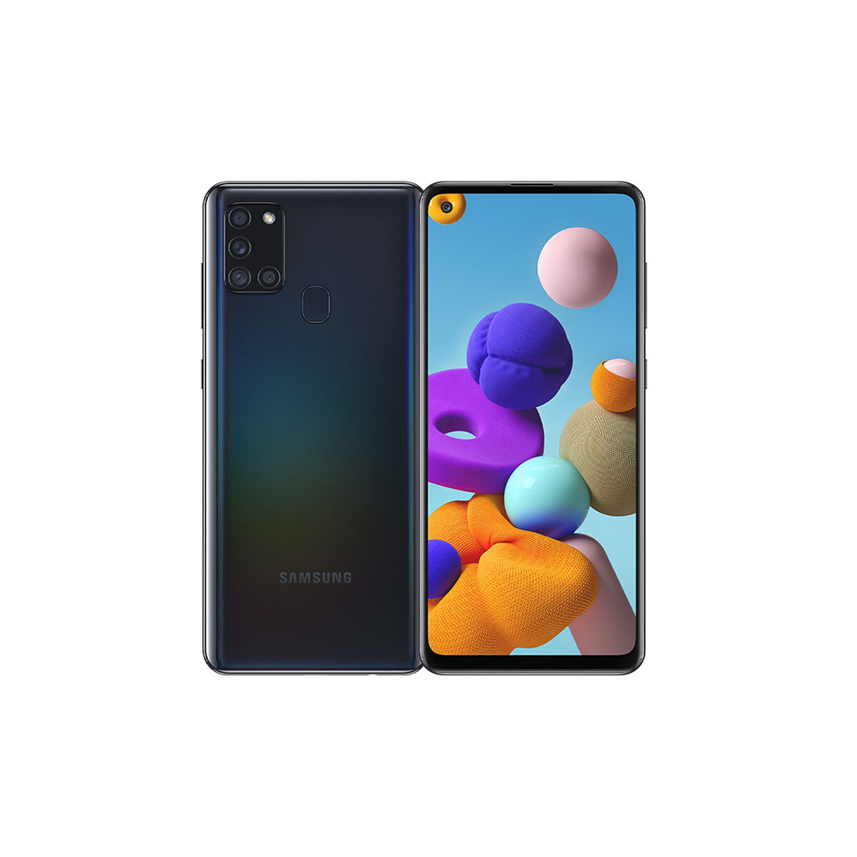 Celular Samsung Galaxy A21S 128GB 6,5" Negro Liberado