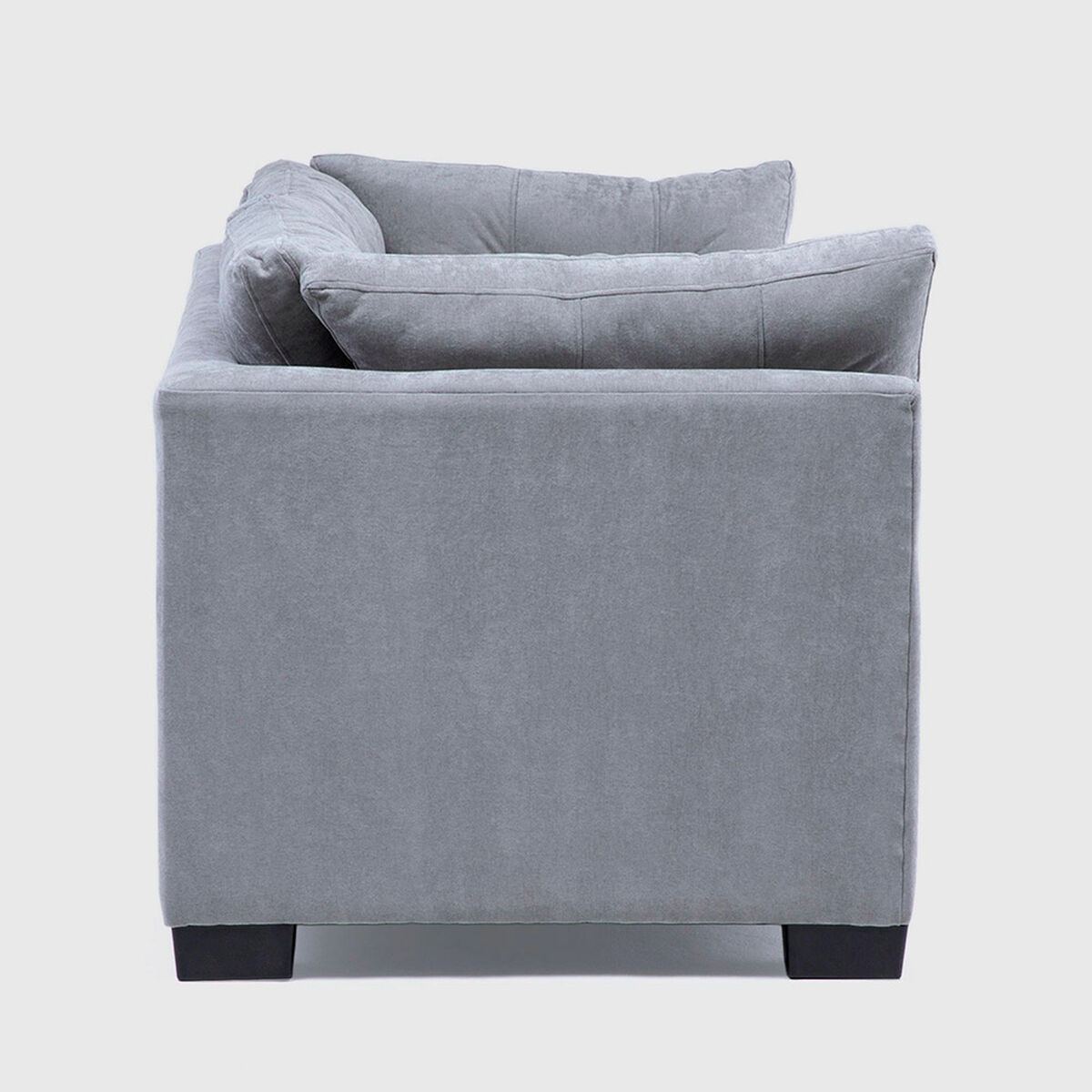 Sof&aacute; Muebles MPR Edimburgo 3 Cuerpos Gris Medio