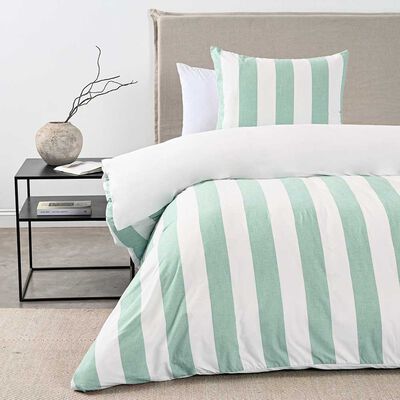 Imagen 1 del producto Funda de Plumón Elements & Co 1.5 Plazas Stripe Sage