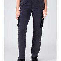 Pantalon Mujer Casual Sport Everlast Dark Grey, Negro