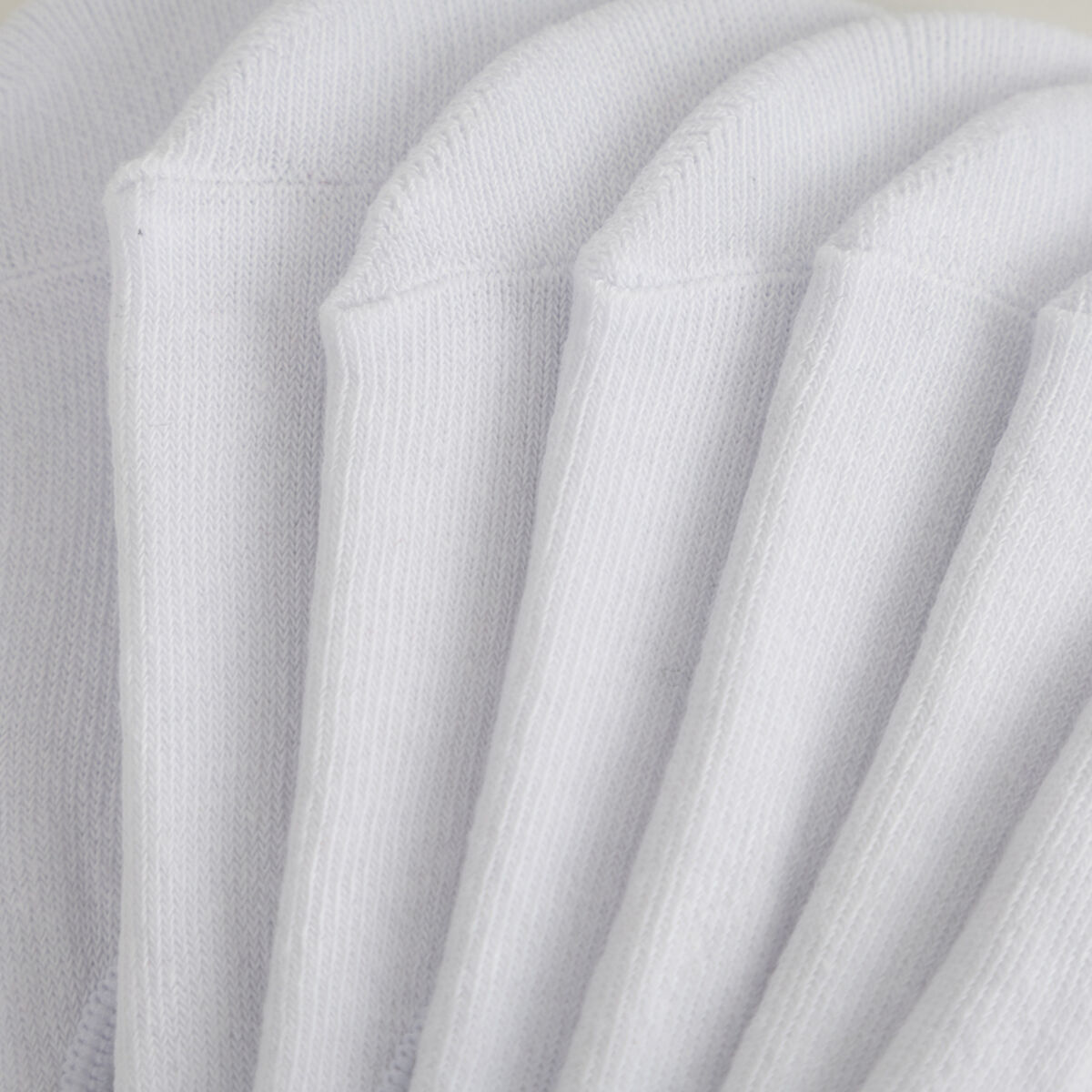 Pack 7 Calcetines Invisible Blanco Icono
