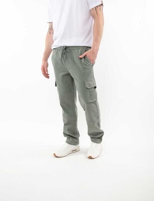 Imagen 1 del producto Pantalón Cargo Hombre Fiorucci Olivo