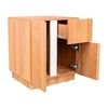 Velador Tuhome Carmi 1 Caj&oacute;n Fresno Blanco