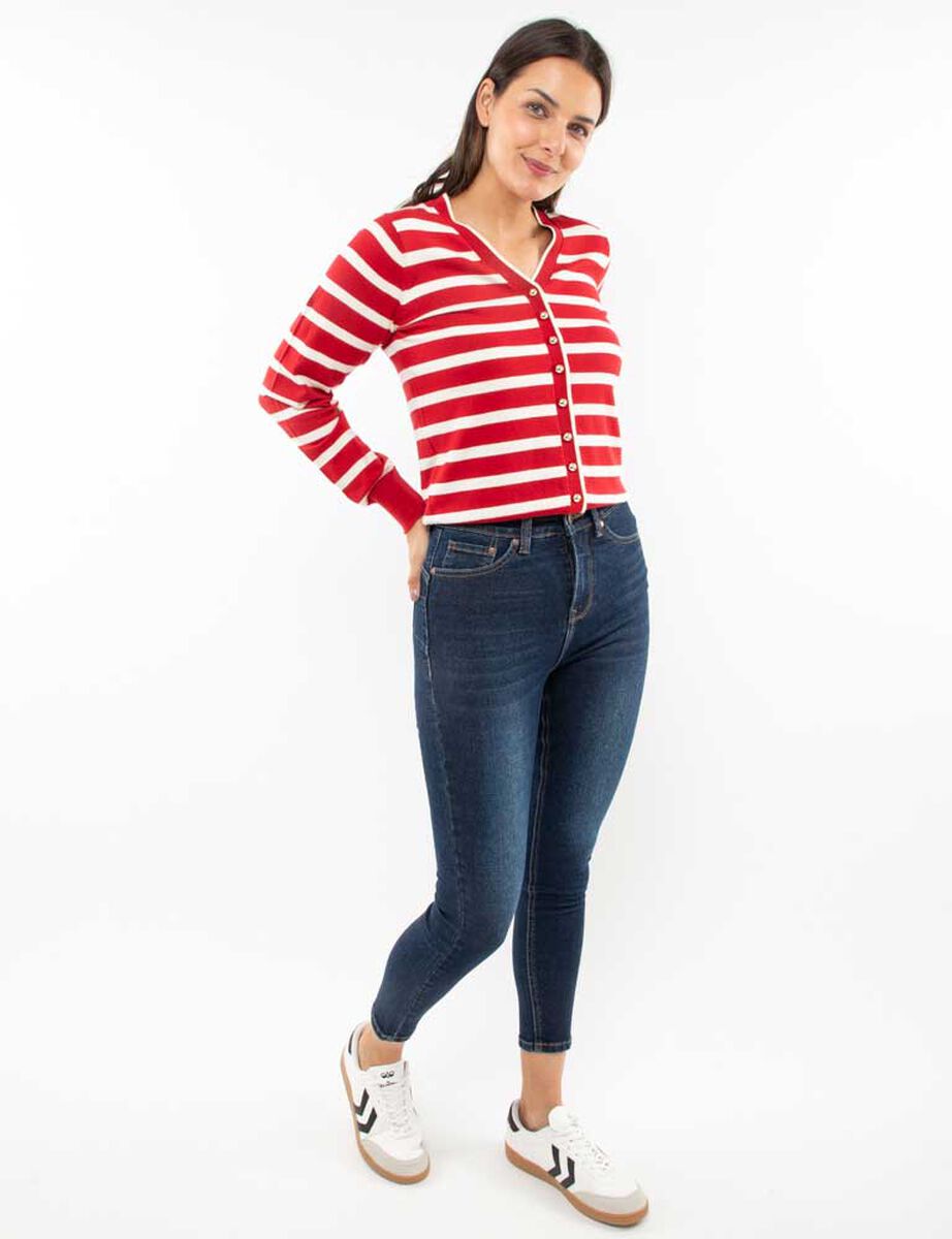Jeans Push Up Mujer Zibel