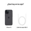 Celular Apple iPhone 15 128GB 6,1" Negro Liberado