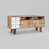 Rack CIC Alto Vintage 2 puertas 3 Cajones