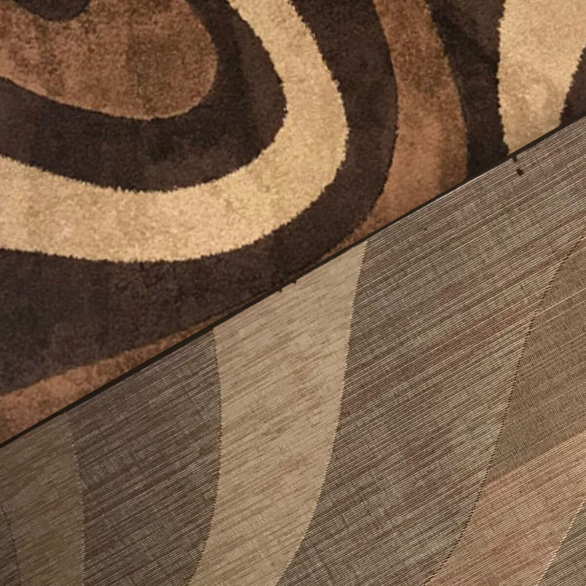 Alfombra Idetex Carved Café 150 x 200 cm