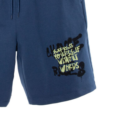 Imagen 2 del producto Short Buzo Niño Cutback Azul, Negro, Oliva