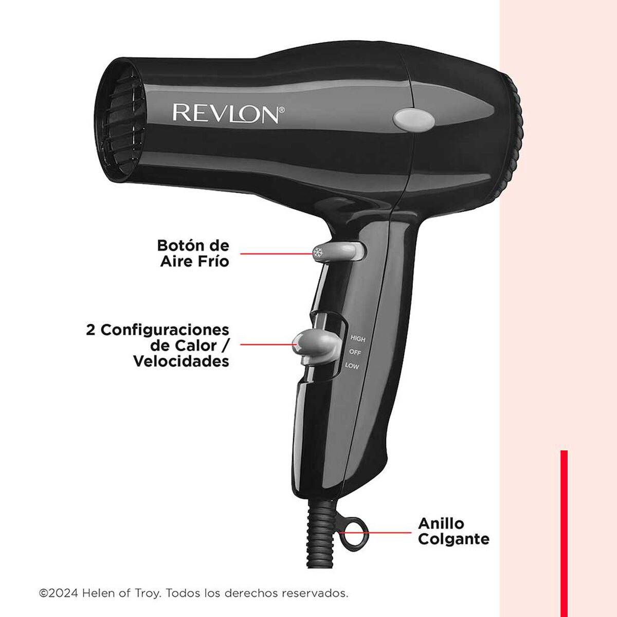 Secador de Pelo Revlon 2I289RVDR5260N