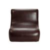 Sillón Bodevir Komodo PU 1 Cuerpo Chocolate 