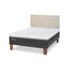 Cama Europea CIC 2 Plazas Ortopedic Advance + Respaldo Villarrica Alpino