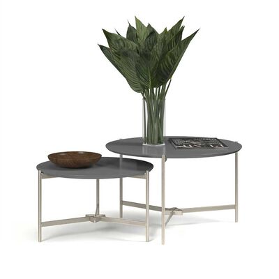Imagen 1 del producto Set 2 Mesas de Centro Onessta Prisma Gris