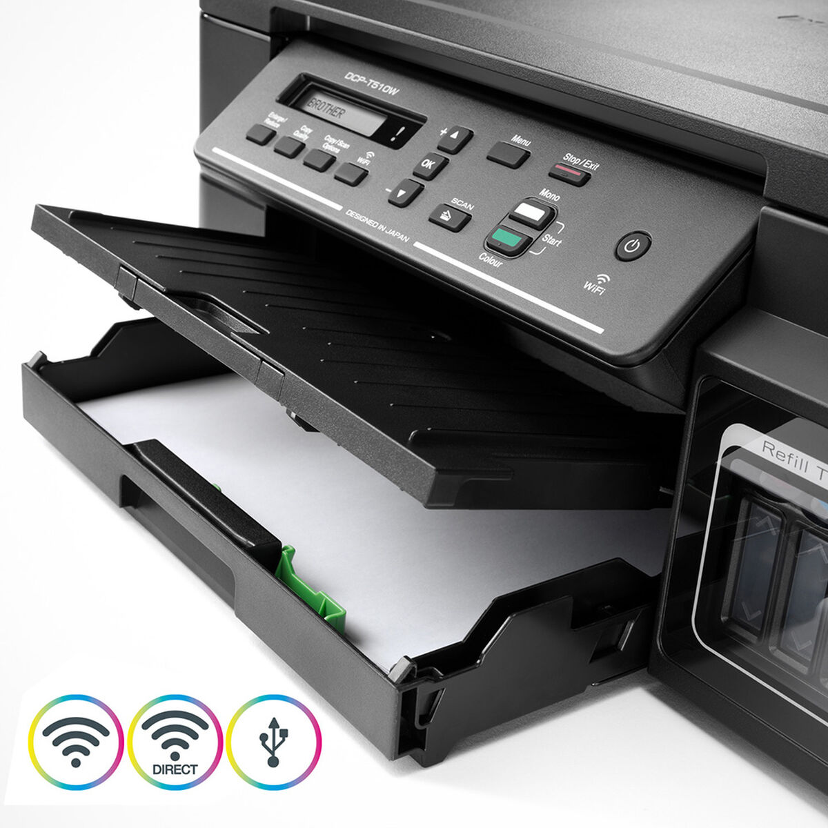 Multifuncional Brother Tinta Continua DCP-T510W WiFi